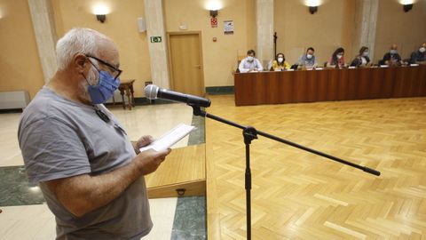 Los vecinos de Vilaxoán y Faxilde intervinieron en el pleno