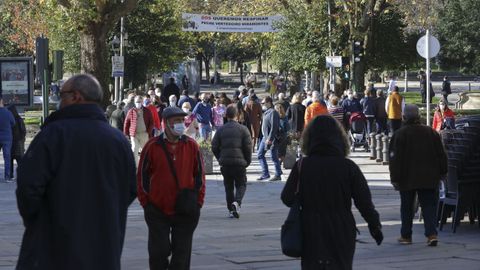 La renta media por hogar creció en la capital gallega más de 2.200 euros en solo cuatro años