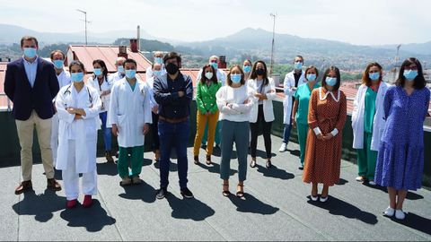 El hospital despidió ayer a los doce médicos residentes que concluyeron su formación