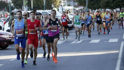 Imagen de archivo de una carrera en Ribeira