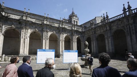 El claustro de la catedral de Lugo