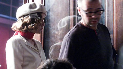 María Adánez na rodaxe de «O lapis do carpinteiro»