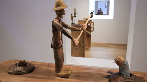 La exposición «Kinetiko» continúa en O Vello Cárcere hasta el 30