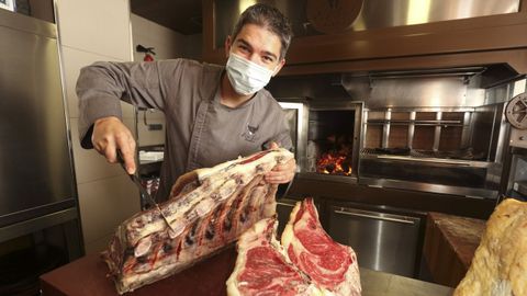 Marcos Seoane es del gerente de la Raxería Río Sil de Carballo