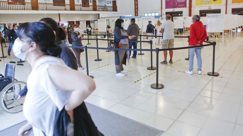 Vacunación en FIMO este miércoles