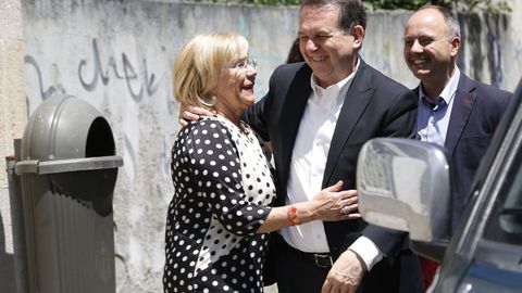Con Caballero, en el 2015