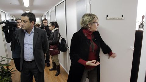 Con Santi Domínguez, vicealcald en el 2011