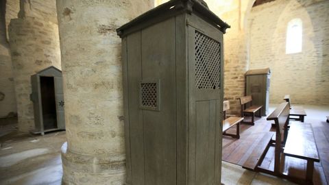 Interior de la iglesia de Penamaior