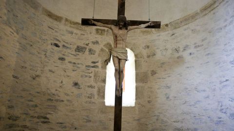 Interior de la iglesia de Penamaior