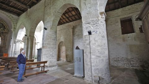 Interior de la iglesia de Penamaior