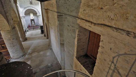 Interior de la iglesia de Penamaior