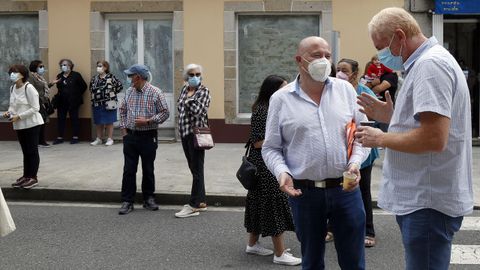 Protesta de los hosteleros por el cierre del municipio