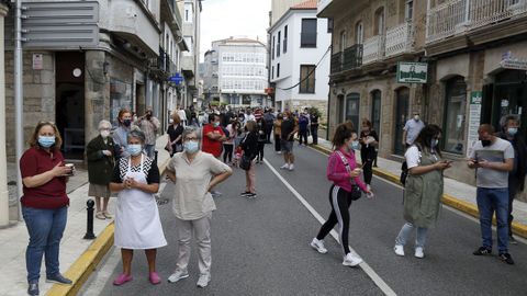 Protesta de los hosteleros por el cierre del municipio