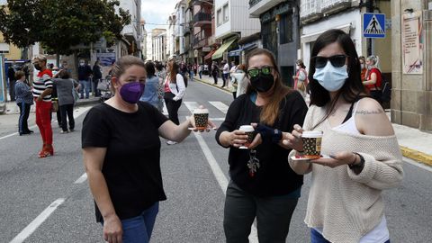 Protesta de los hosteleros por el cierre del municipio