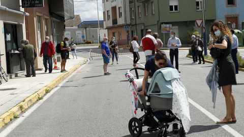 Protesta de los hosteleros por el cierre del municipio