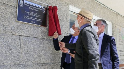 Acto de inauguración de la residencia de mayores que construyó la Diputación de Lugo en Pedrafita