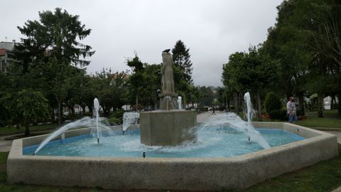 Fuente de los jardines Valle-Inclán