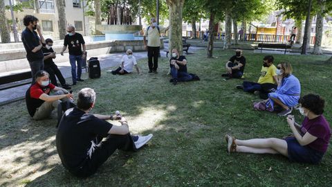 Reunión de la plataforma Emerxencia Cultural