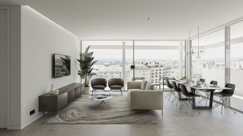 El interior del edificio de Dmanán en la plaza de Bretaña, al descubierto