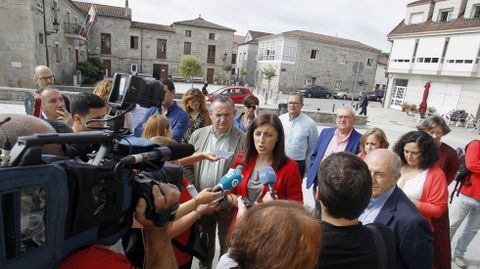 La conselleira de Medio Ambiente anunció este proyecto en agosto del 2019 en Pantón