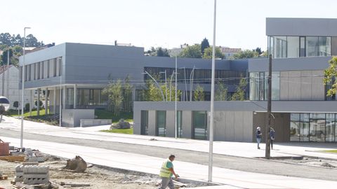 Obras del centro de salud