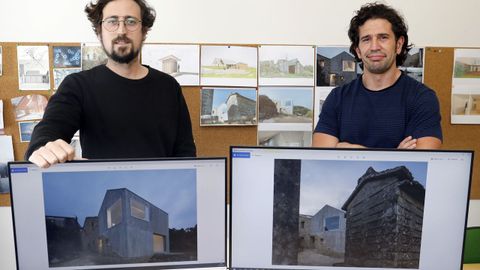 Óscar Fuertes e Iago Penedo, arquitectos