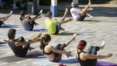 Yoga al aire libre