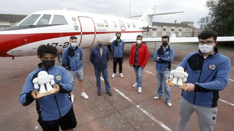 Los alumnos lucenses mostraron los dos premios anteriores de la Marker Faire Galicia