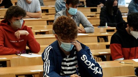Primera jornada de selectividad en Galicia. Imagen de Vigo
