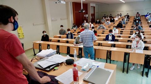 Primera jornada de selectividad en Galicia. Imagen de Vigo