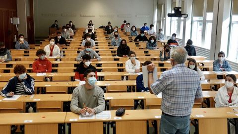 Primera jornada de selectividad en Galicia. Imagen de Vigo