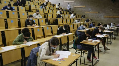 Pruebas de la ABAU en el campus Terra de Lugo