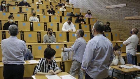 Primera jornada de selectividad en Galicia. Imagen de Lugo