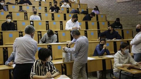 Primera jornada de selectividad en Galicia. Imagen de Lugo