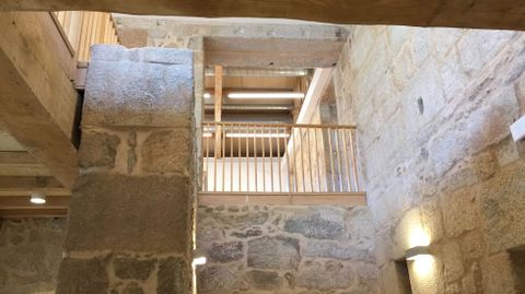 Interior del pazo