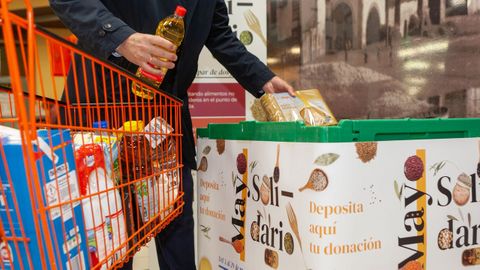 Recogida de alimentos en Gadis