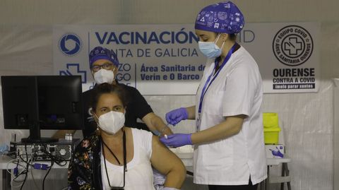 El lunes se vacunó con Janssen; mañana será con Pfizer