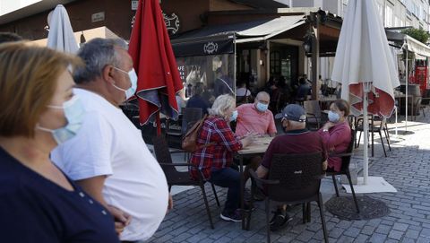 Desde el sábado, los hosteleros de Boiro podrán ampliar el aforo de sus terrazas hasta el 75 % y del interior al 50 %