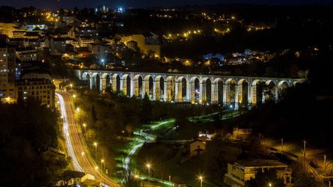 Las asociaciones de vecinos de Lugo llevan años poniendo en valor este viaducto