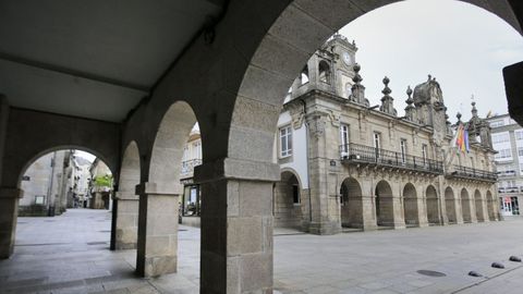 Foto de archivo de la fachada del consistorio lucense