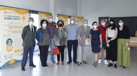 La exposición está en el centro cívico de A Ponte
