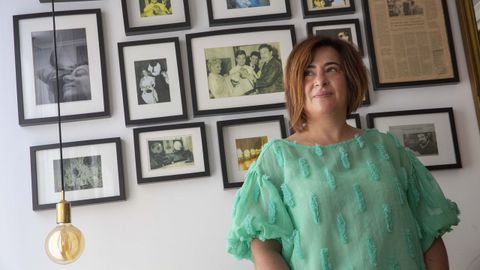 Paula Sánchez lleva desde el 2012, año en el que se jubiló su padre, la peluquería