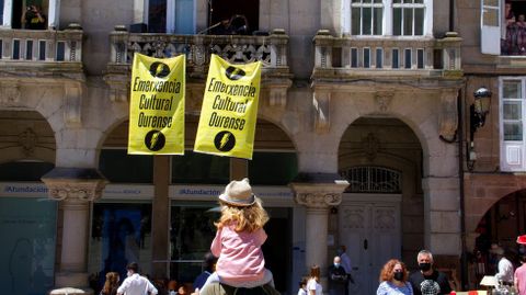 Un dos actos de Emerencia Cultural Ourense