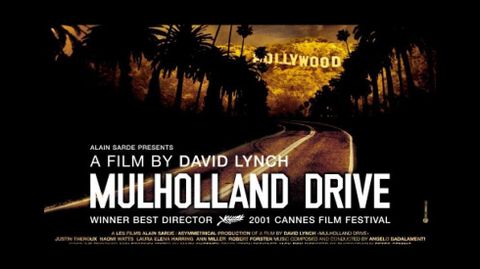 Cartel de la película Mulholland drive, de David Lynch