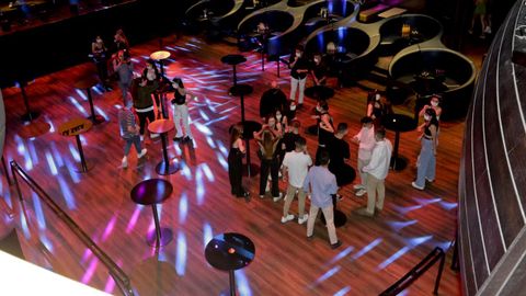 Prueba en la sala Pelícano de A Coruña