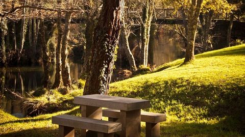 Los bosques del río Sor, en Mañón, custodian rutas para todos los niveles. Ponte Segade es un buen punto para reponer fuerzas