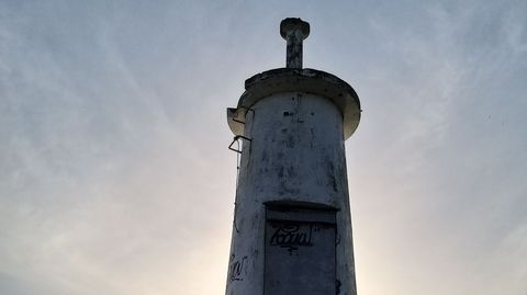 Detalle de los restos en San Cristóbal