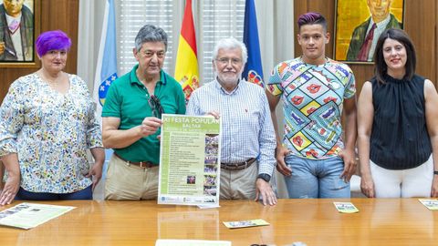 Presentación de la Festa Popular de Baltar en el año 2019