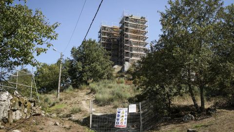 La Torre de Sandiás fue objeto de reformas