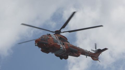Imagen de archivo de un helicóptero de Salvamento Marítimo